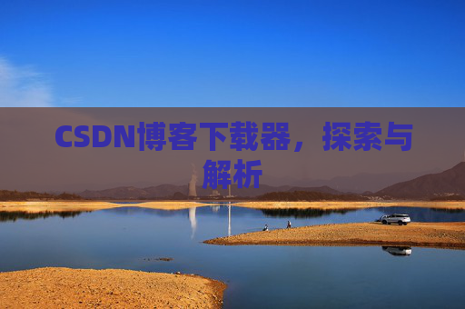 CSDN博客下载器，探索与解析